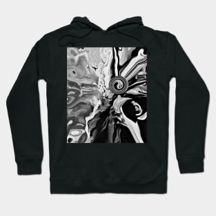 Stocksom Shades of Black and White Hoodie